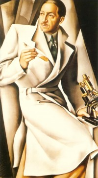 Tamara de Lempicka Werke - Porträt von Dr Boucard 1929 zeitgenössische Tamara de Lempicka